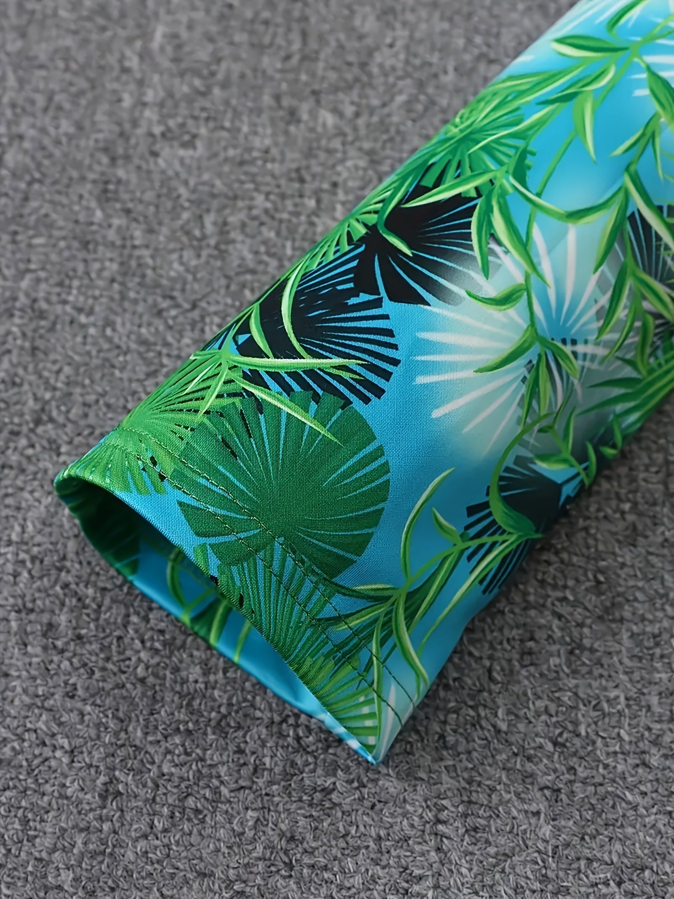 Palm Tree Print Power Suit – Statement Jacket & Pants Set
