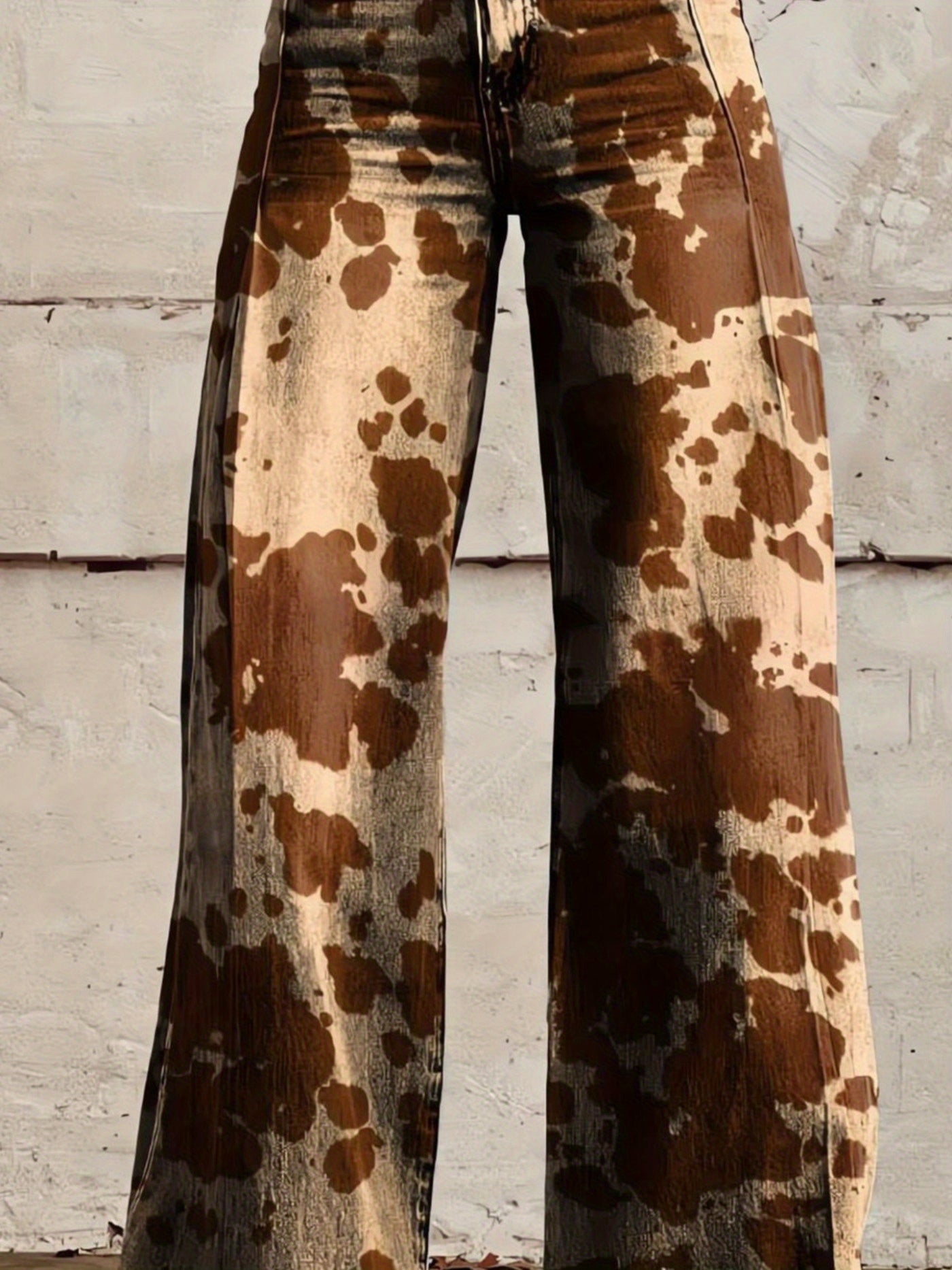 Bold Printed Wide-Leg Pants – Lightweight, Flowy & Statement-Making