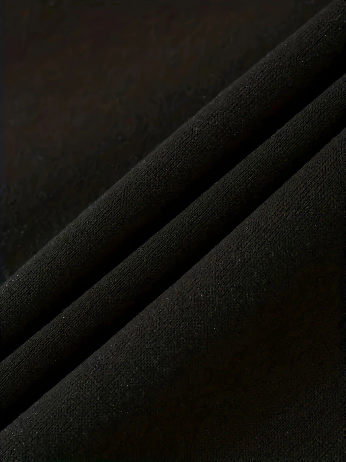 Black Rhinestone Heart Crew-Neck Sweater Dress – Sparkle Accent Knit Mini