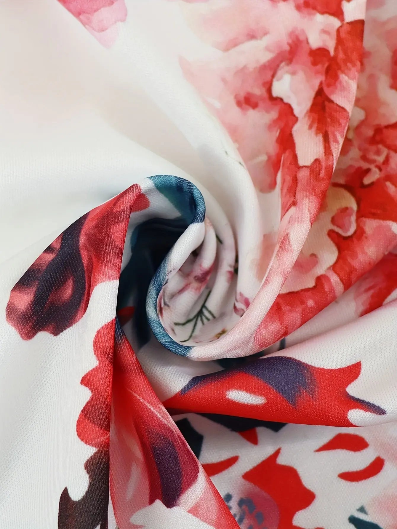 White Floral Printed Pants Suit Toshe Women's Fashions