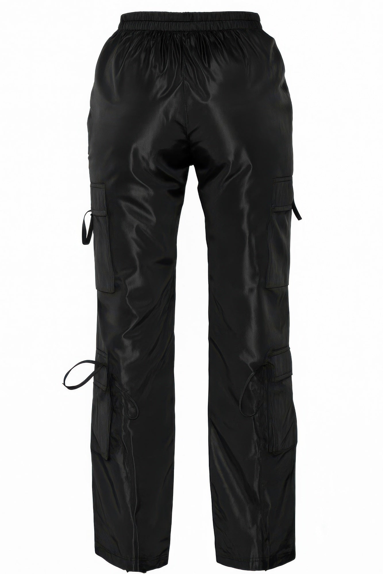 V cut cargo pants from Toshe Women's Fashions, featuring a stylish V design and multiple cargo pockets in a casual fit.