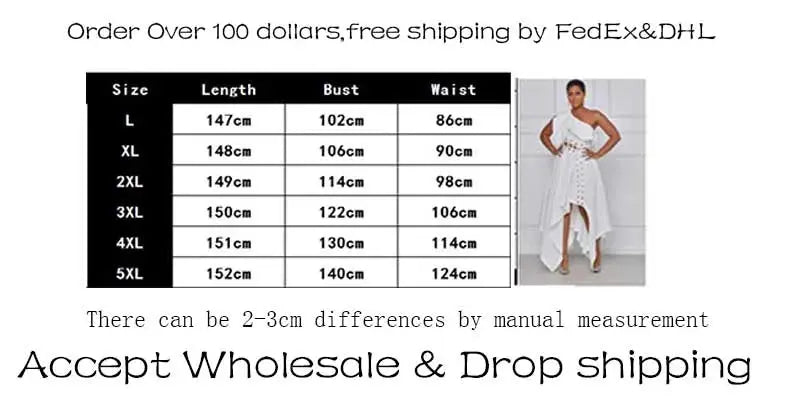 Summer One Piece Dress White Party Solid Waist Dress Toshe Womens Fashions