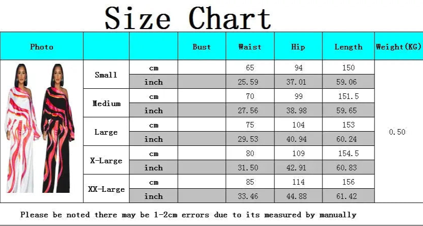 Abstract Printed Single Shoulder Diagonal Collar Long Sleeved Wide Leg Jumpsuit Toshe Womens Fashion