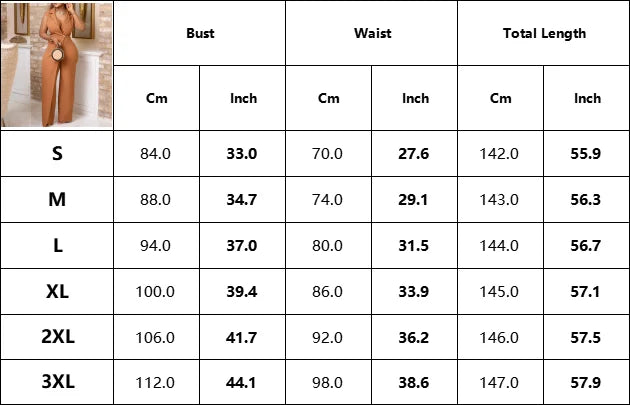 Elegant V-Neck Sleeveless Jumpsuit – High-Waist Chain with Collar Detail