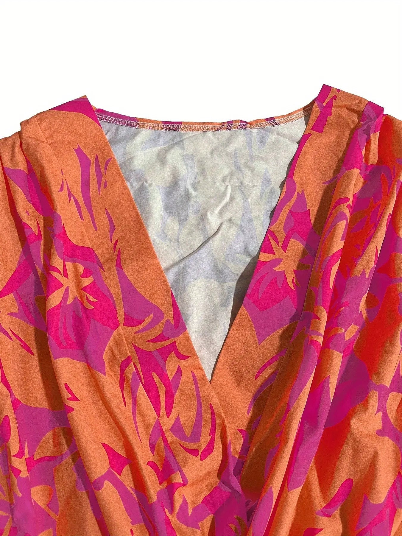 Bohemian Print High Waist Mini Dress Toshe Women's Fashions