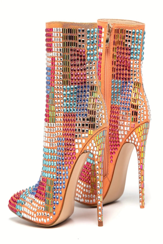 [Confidence High-heeled Boots] Super High-heeled Boots - Double The Confidence Of The Charm Of Weapons Fashion Collocation Skills Toshe Women's Fashions