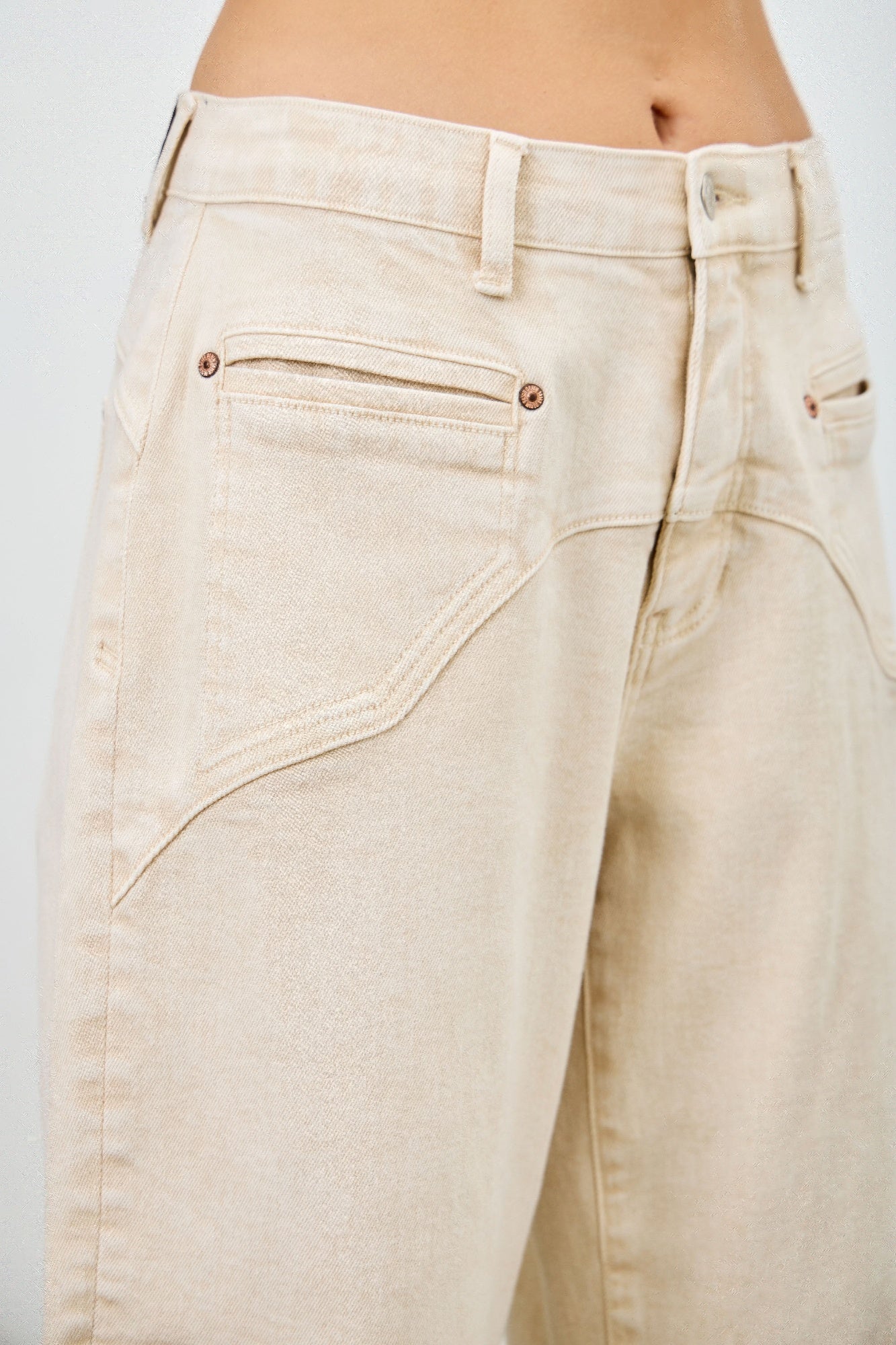 High rise colored Western barrel jeans for women by Toshe Women's Fashions, featuring vibrant denim and classic Western style.