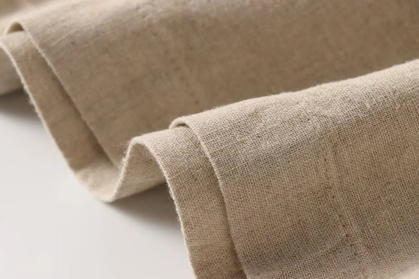 Linen Collared Single-Breasted Shirt & Pocketed Wide Leg Pant Set