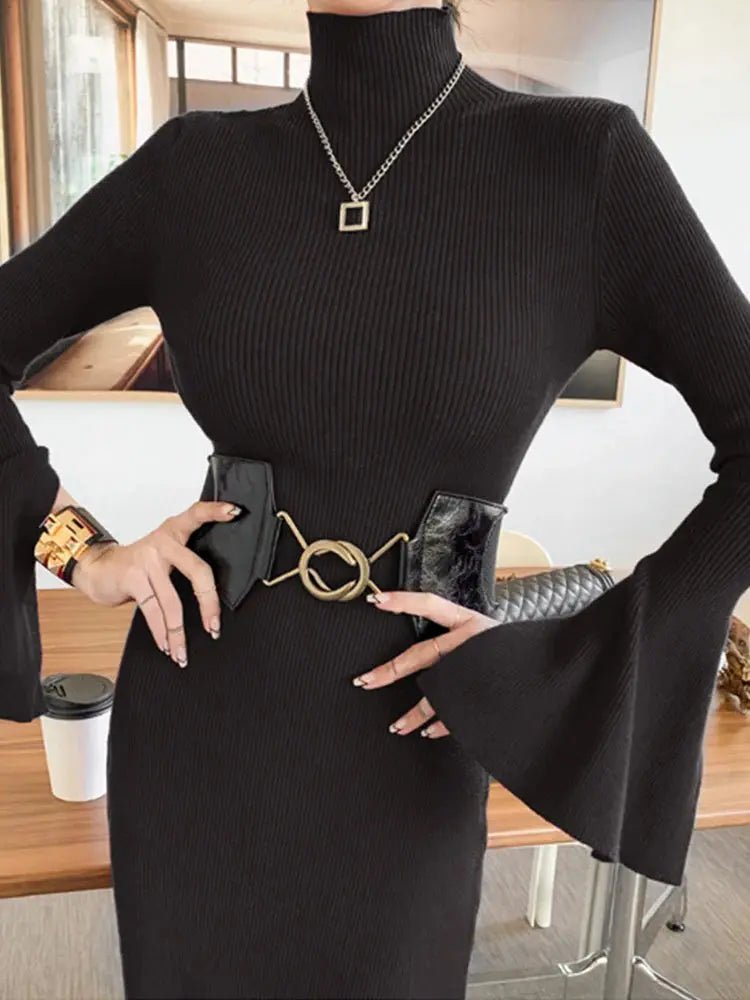 Sweater Long Dress  Elegant Pretty Knitted   Long Sleeve aliexpress