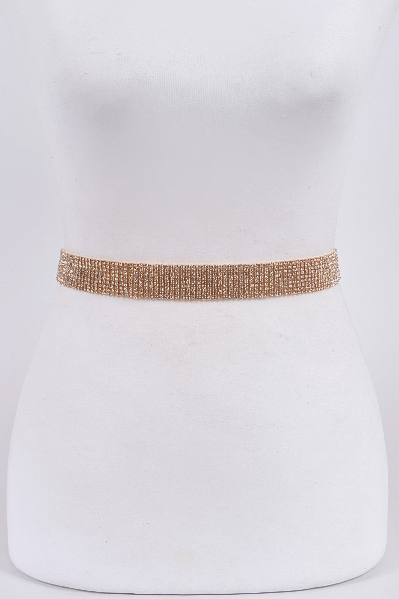 Shiny rhinestone belt from Toshe Women's Fashions featuring sparkling embellishments and a sleek design.