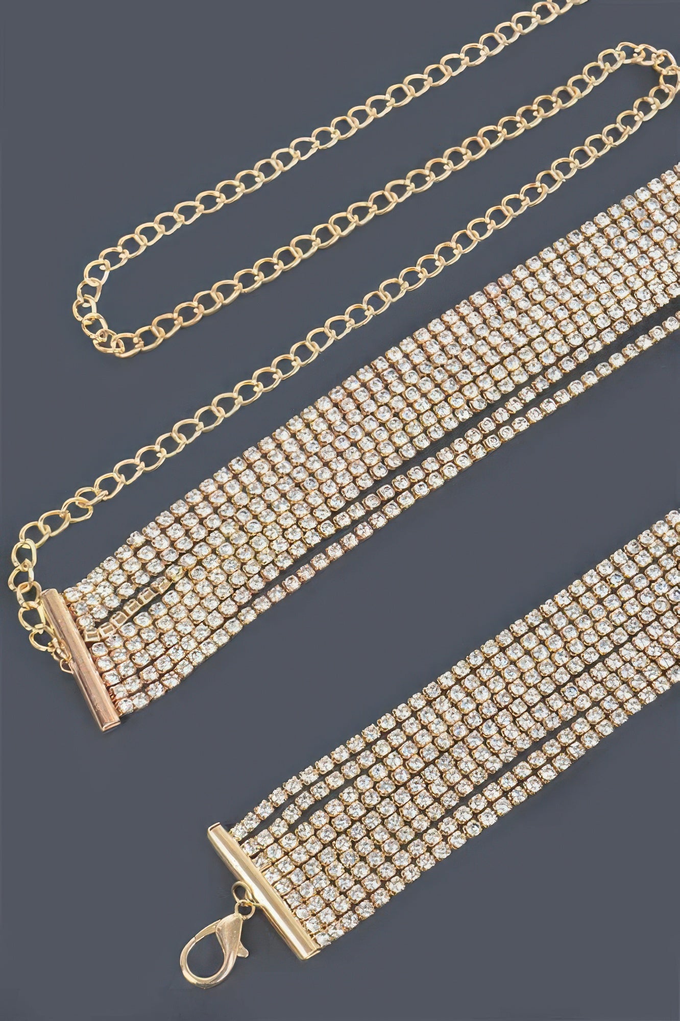 Gold draped wrap belt from Toshe Women's Fashions, featuring elegant fabric and stylish design for versatile accessories.