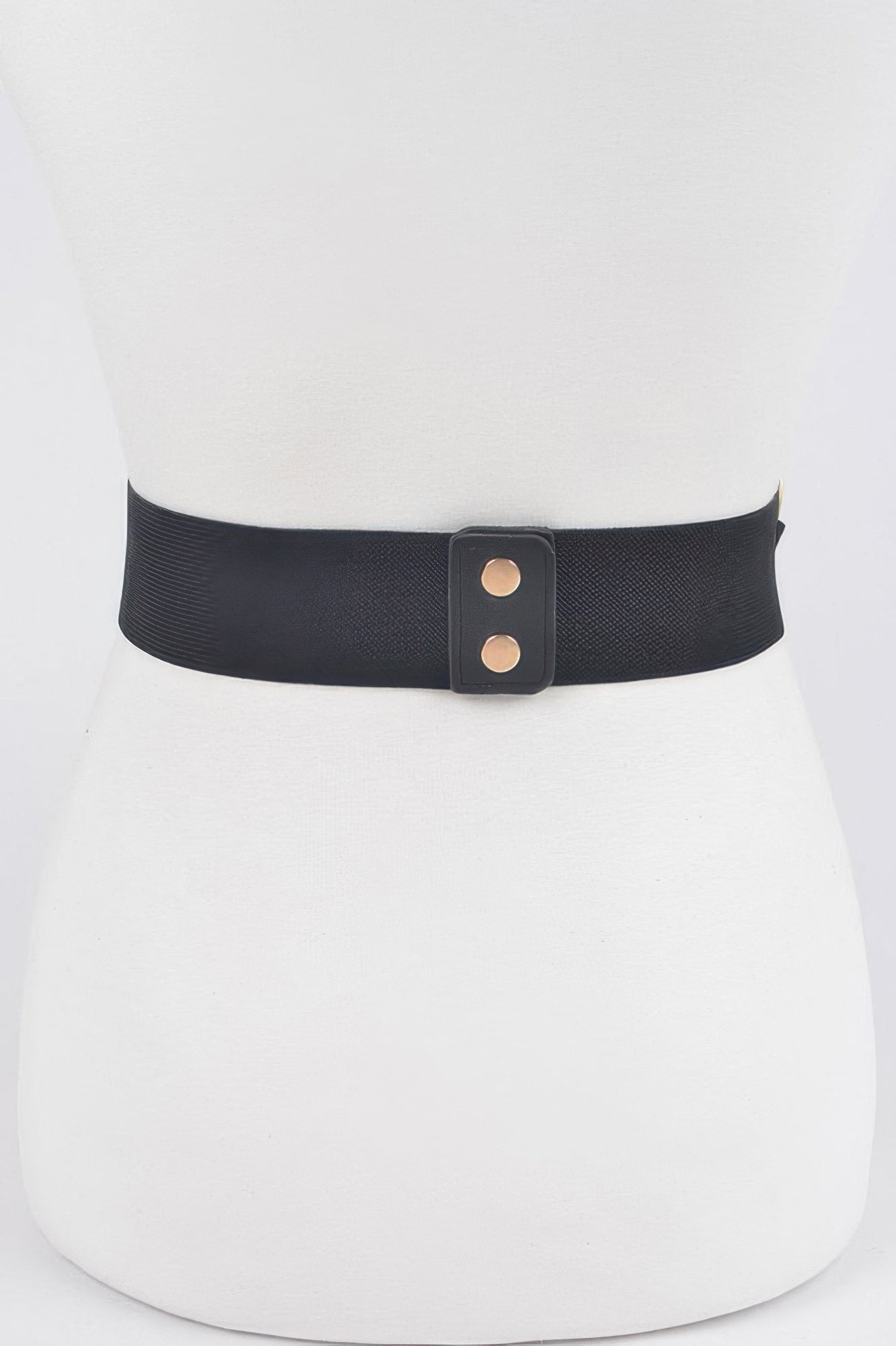 Metal belt with rhinestones and elastic waist from Toshe Women's Fashions, featuring a stylish design and adjustable fit.