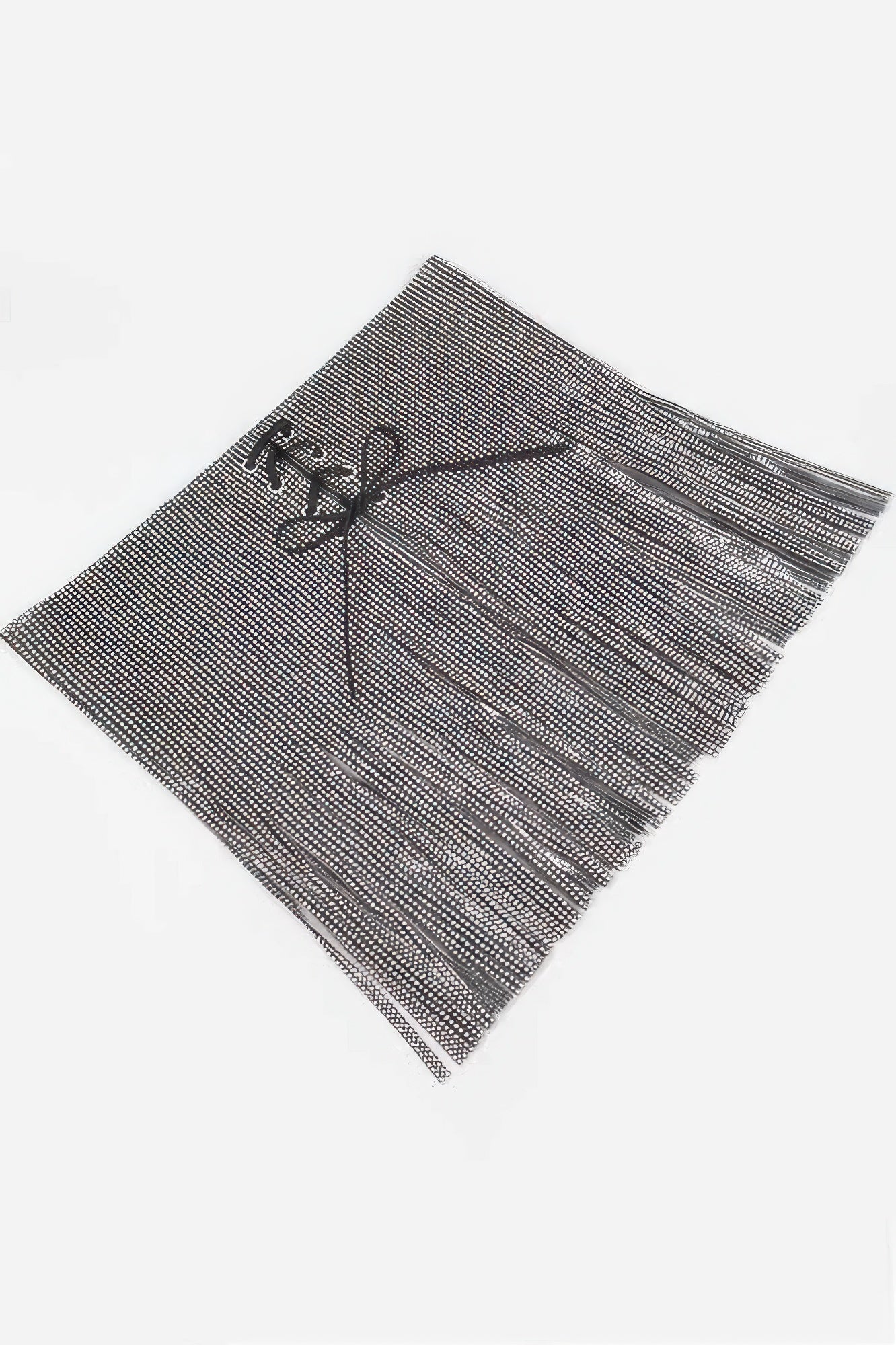 Rhinestone fringe belt from Toshe Women's Fashions featuring sparkling rhinestones and flowing fringe detail.