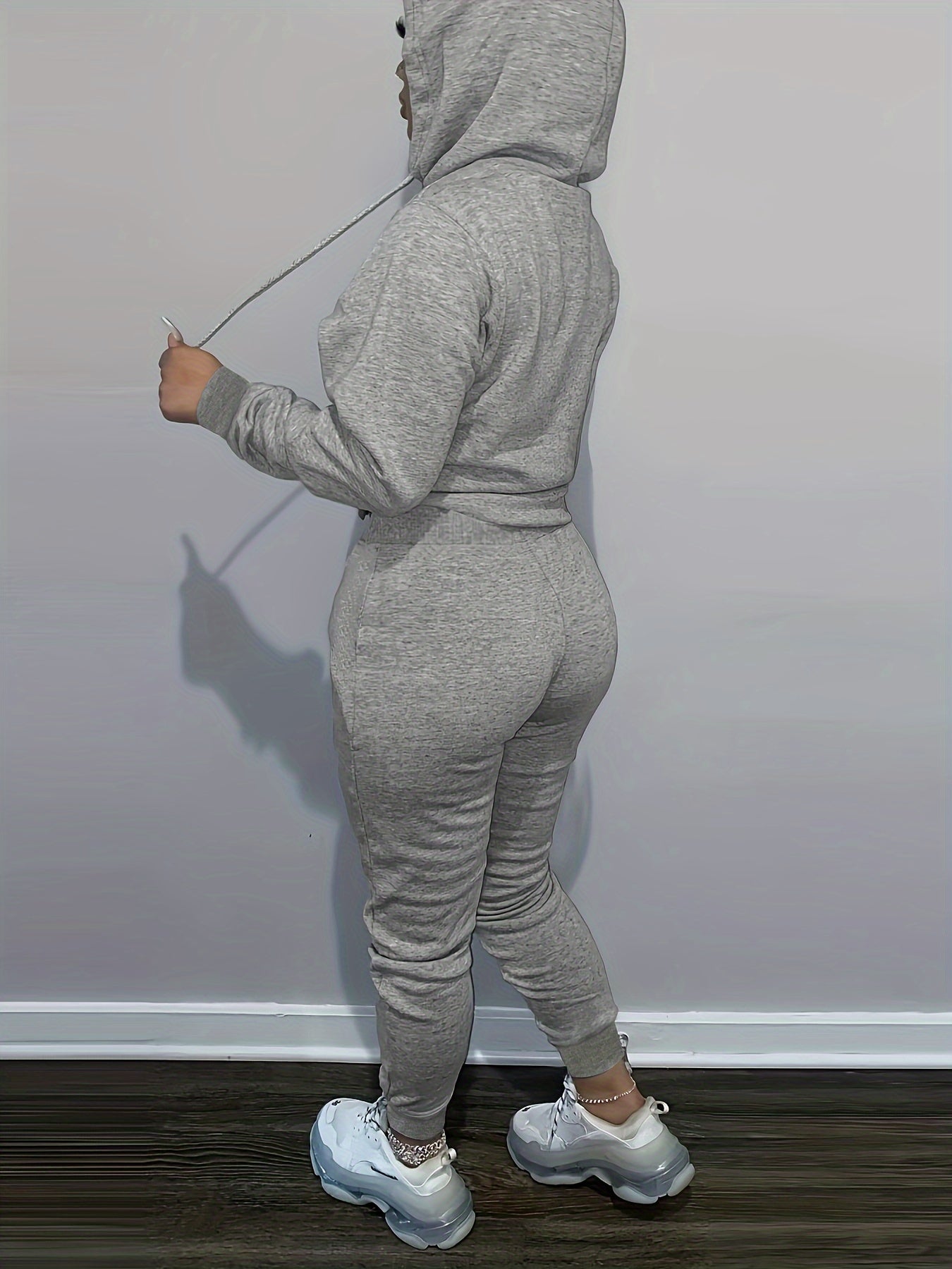 Faith Graphic Hoodie & Jogger Set – Casual Two-Piece Loungewear for Women