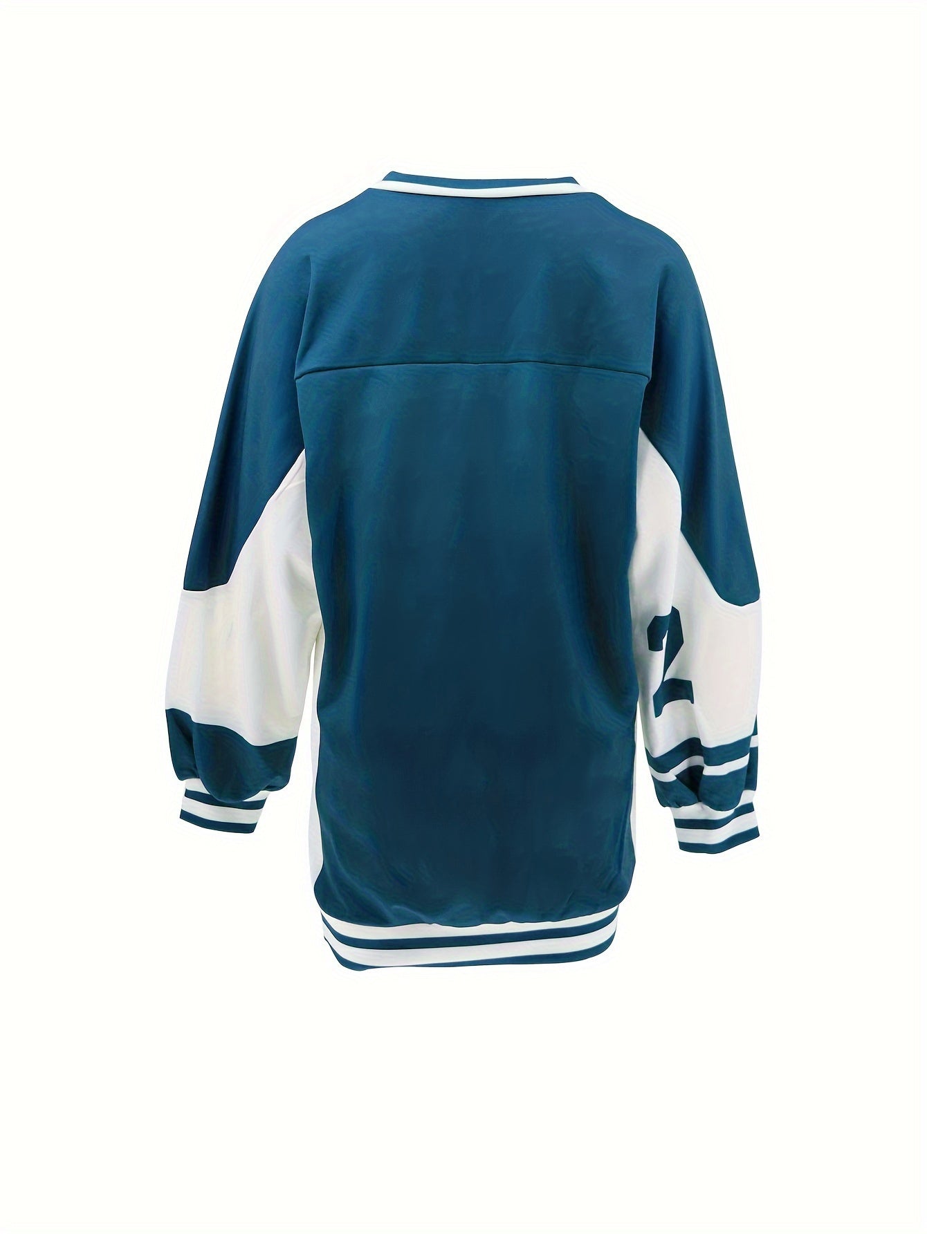 '20' Jersey Style V-Neck Mini Dress