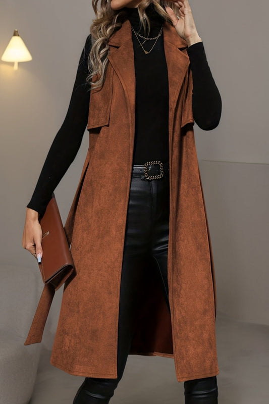 Power Poise Belted Vest – Modern. Sleek. Unstoppable.